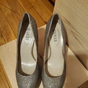 Silver heels